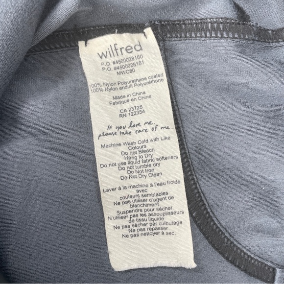 Wilfred Vegan Leather Jeans Leggings Sz 4 - Picture 5 of 10